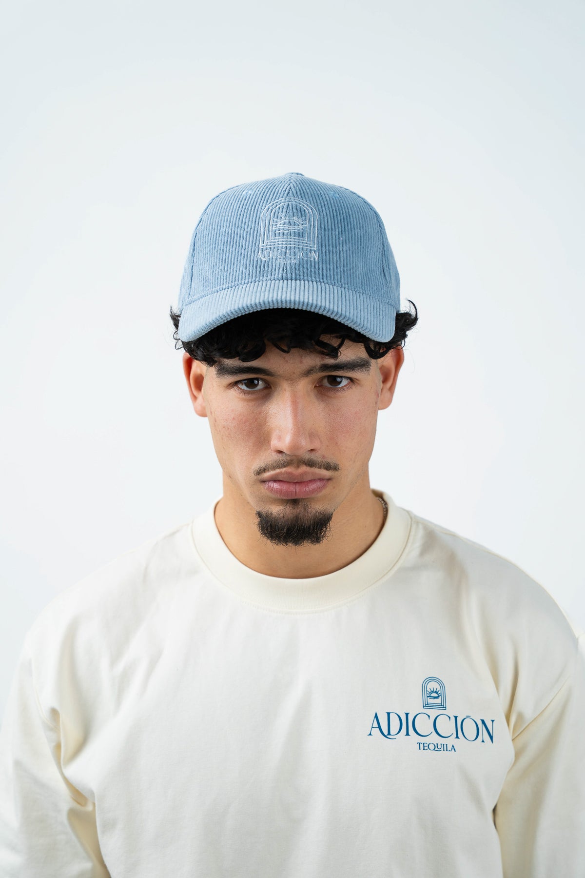 Casquette bleu clair Blanco ADICCION