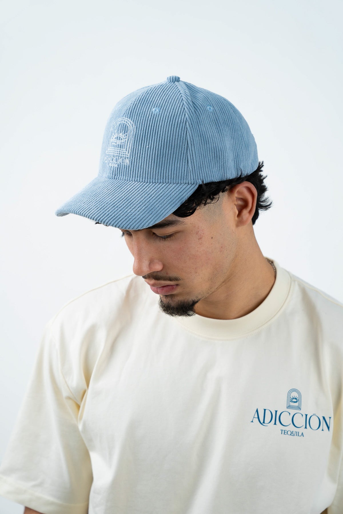 Casquette bleu clair Blanco ADICCION