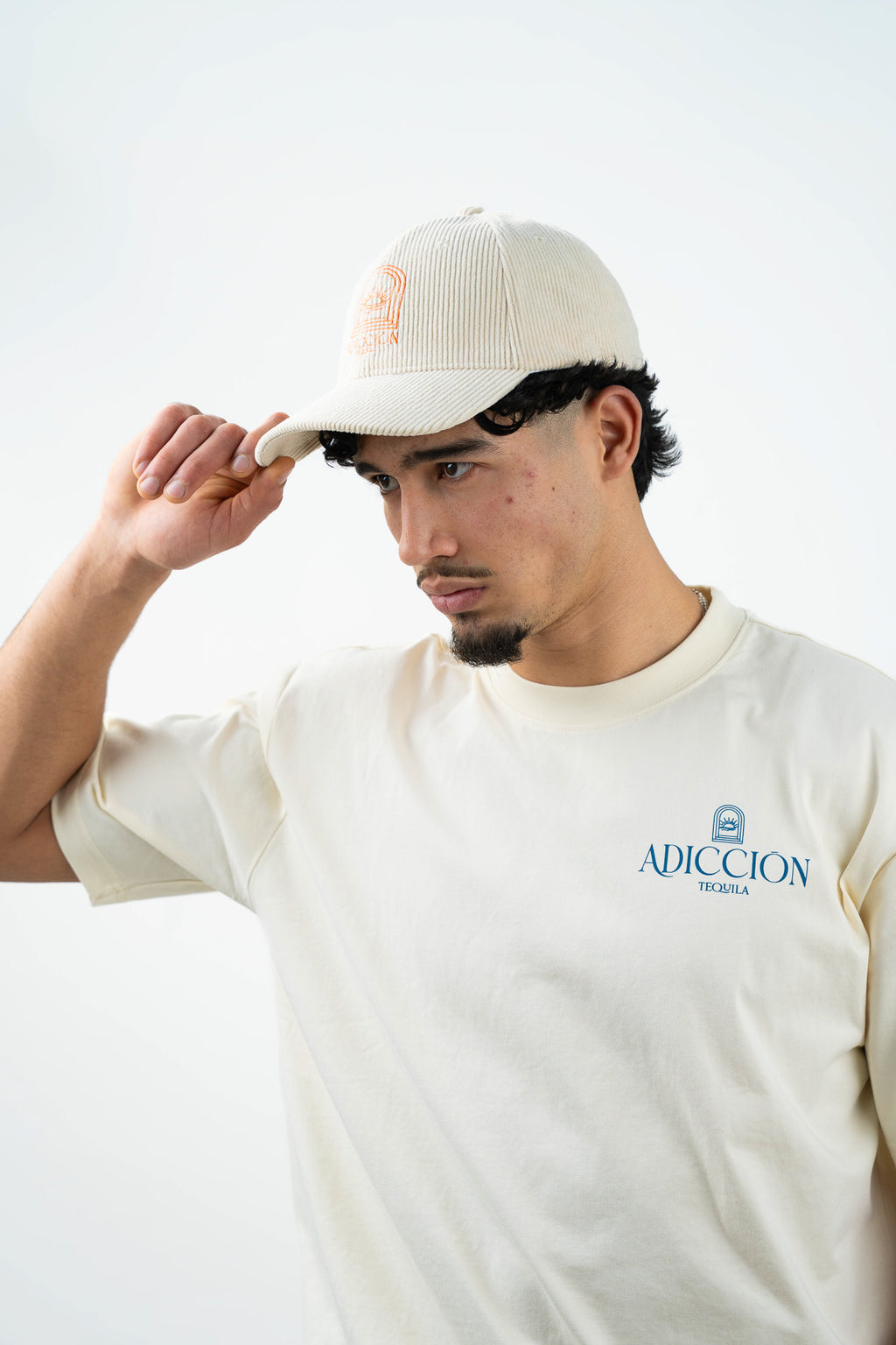 Casquette beige  Añejo en coton  ADICCION