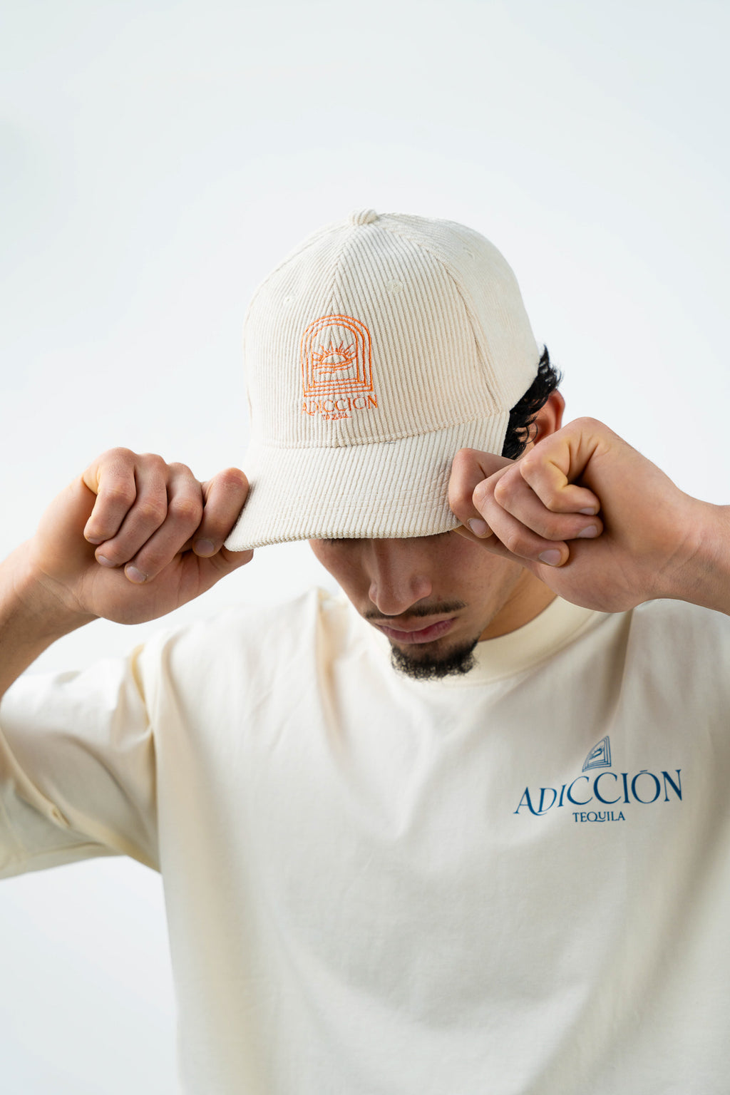 Casquette beige  Añejo en coton  ADICCION