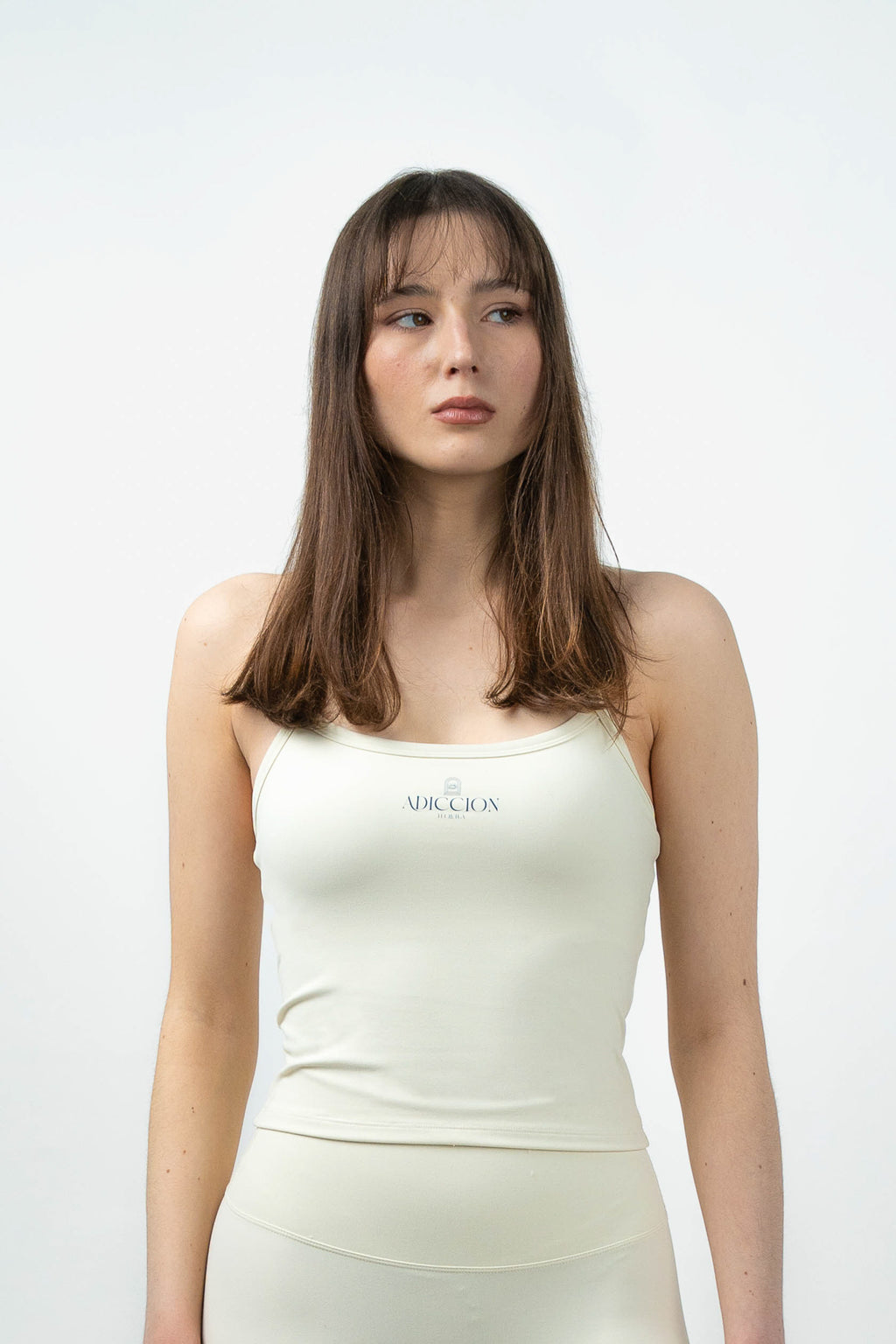 T-shirt beige crème ADICCION