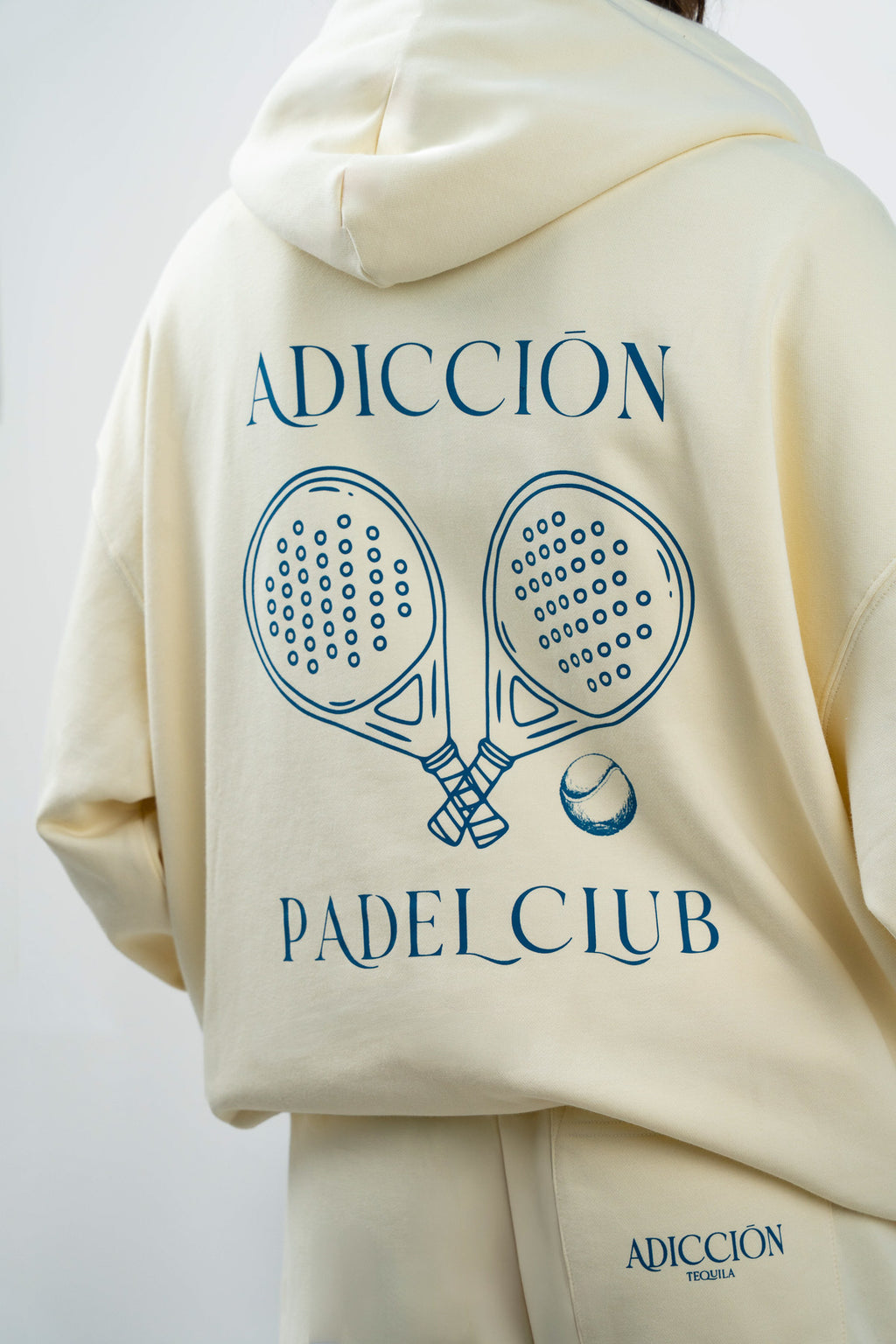 Sweat à capuche crème Reposado