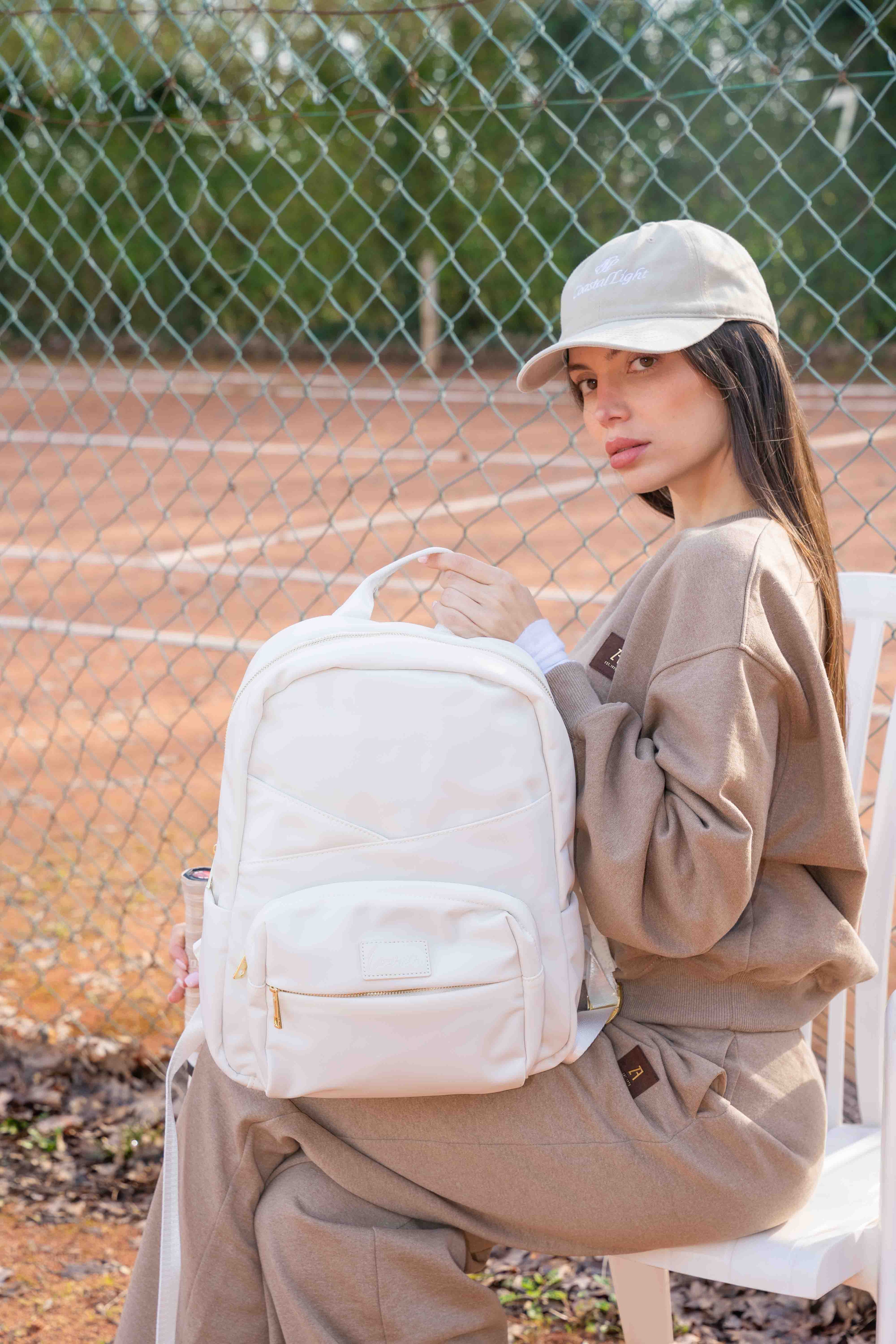 Sac à dos Blanc cassé INEZ